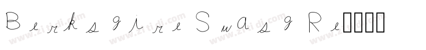 Berkshire Swash Re字体转换